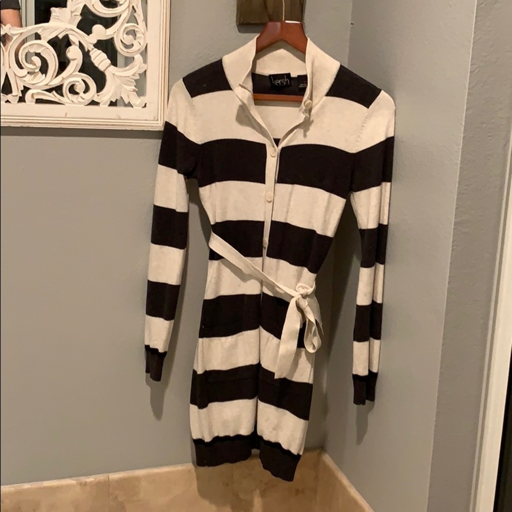 Nordstrom Beautiful long striped sweater